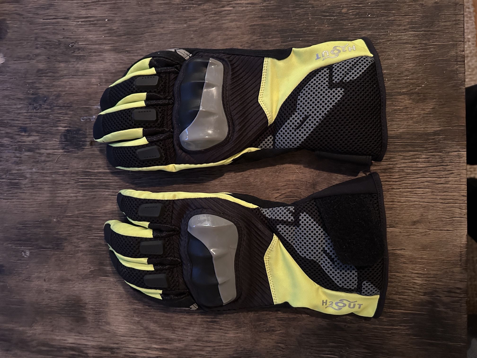 Spidi H2Out Rainshield Motorcycle Gloves Men's Xl