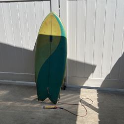 5ft Vintage Surf Board