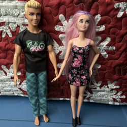 Ken And Barbie Dolls
