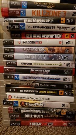 Ps3 and games