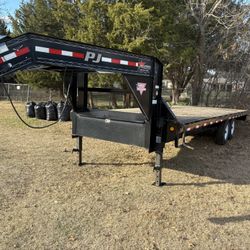 PJ 24ft Goose Neck Trailer