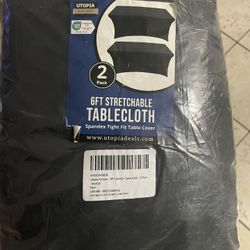 6ft Stretchable Tablecloth Cover