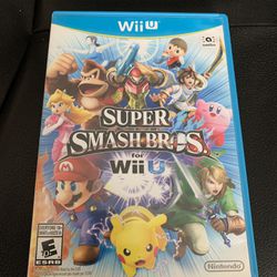 Nintendo Wii U - Super smash Bros.