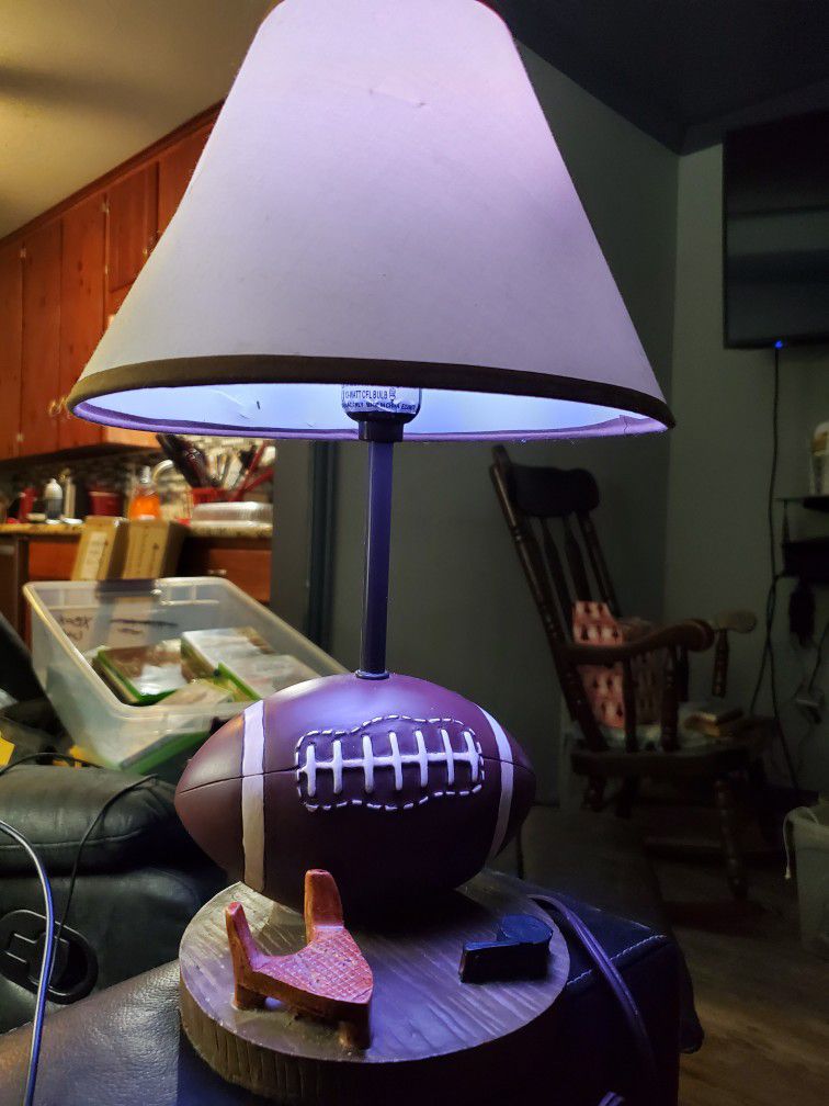 Nightstand/Desk Football Lamp