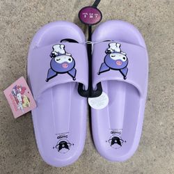 NWT Licensed Sanrio Kuromi women sandals size 7