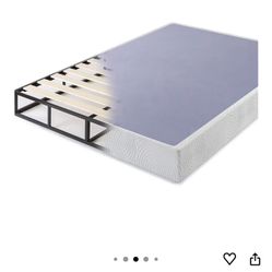 Brand New Metal Box Spring For 7.5” Twin Mattress, Bedroom Furniture