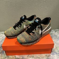 NIKE FLYKNIT MAX MULTICOLOR/FLYKNIT AIR MAX