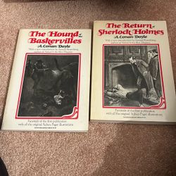 Two Sherlock Holmes Soft Covered Books