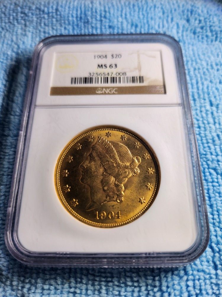20DLL DOUBLE EAGLE CERTIFICATED 