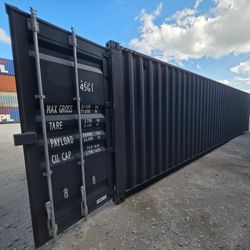 NEW 40HC Gray One Trip Shipping Containers For Sale 