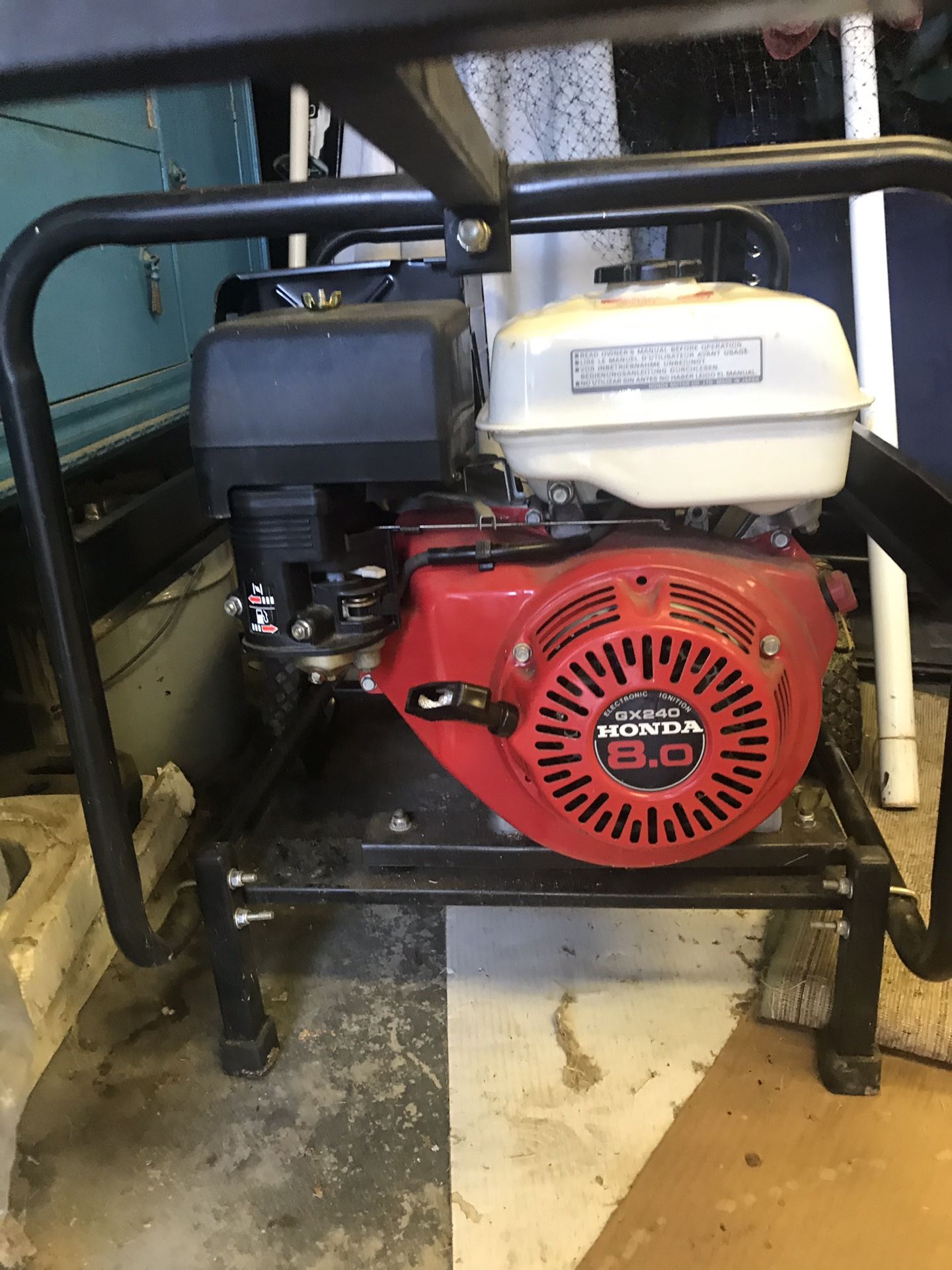 Honda 8 hp Portable Generator