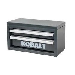 Kobalt Mini Toolbox 2 Drawers GREY