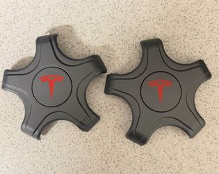 2pcs Tesla Model 3 Center Hub Caps