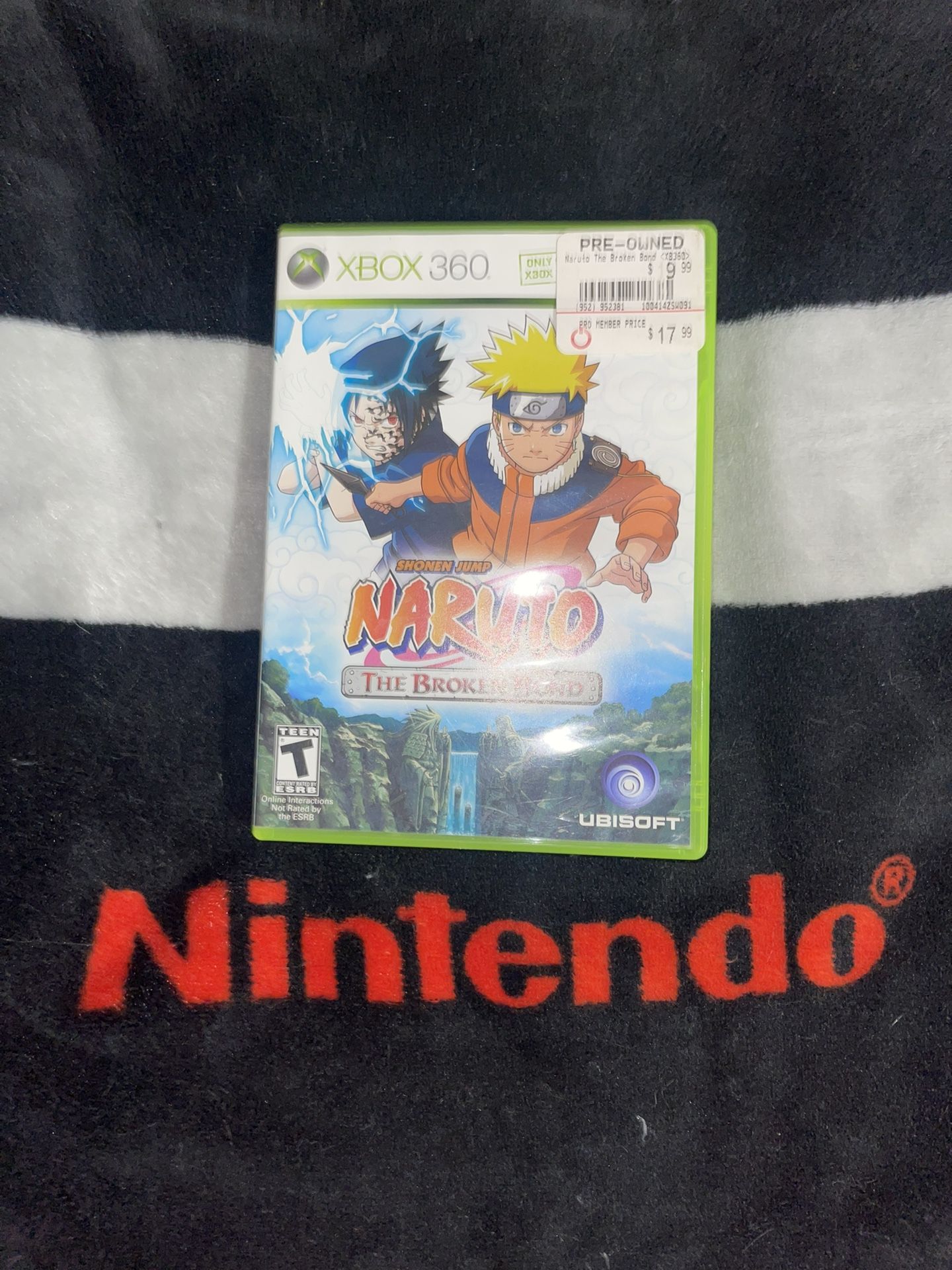 Naruto The Broken Bond Microsoft Xbox 360