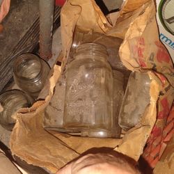 Old Ball Mason Jars Need Washed 