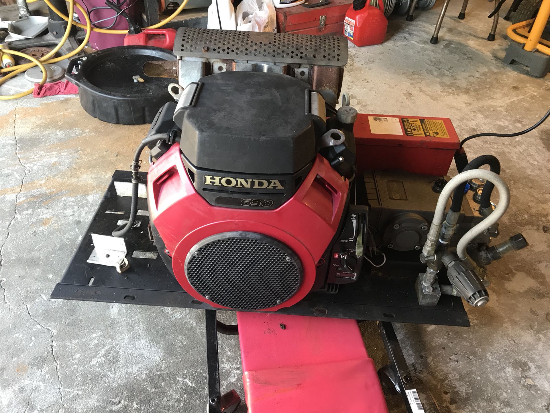 20 hp Honda pressure washer