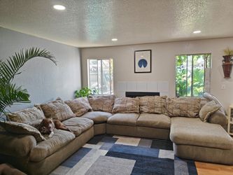 Large lounging couch