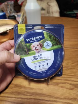 Small dog flea collar