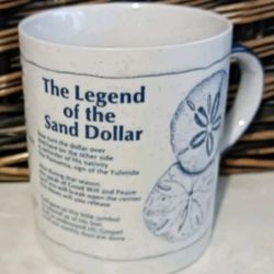 EUC The Legend Of The Sand Dollar Coffee Cup Mugs 10 Ozs. #110