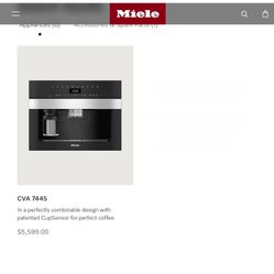 Miele Coffee Maker CVA 7445