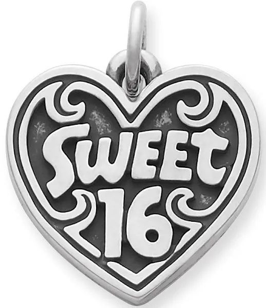 James Avery silver "Sweet 16" Charm