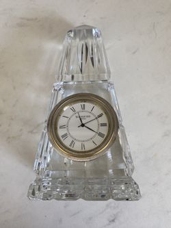 Vintage Waterford Crystal Clock