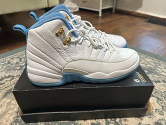 Air Jordan 12 Retro White University Blue