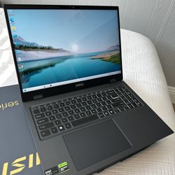 MSI Prestige 16 AI Studio – Intel Core Ultra 7 155H + RTX 4060 + 32GB RAM + 1TB SSD + 16” QHD+ + Ethernet + Win 11 Pro – Ultra-Thin & Powerful Laptop