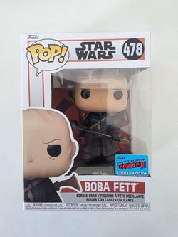 Boba Fett Con Sticker Funko Pop