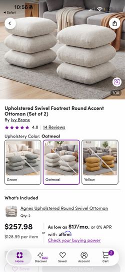 Wayfair ottomans