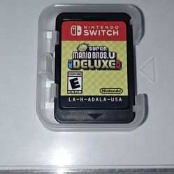 Super Mario Brothers U Deluxe Nintendo Switch 