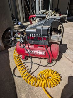 Craftsman 3 gallon 125 psi air compressor