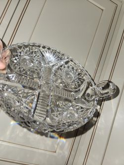 Crystal Servingware Bowl Pitcher