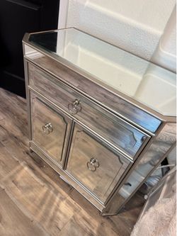 Mirror night stand