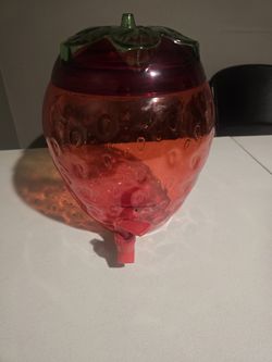 Strawberry Drink Dispenser