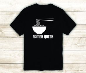 T shirt heat press vinyl tee ramen queen girls funny food