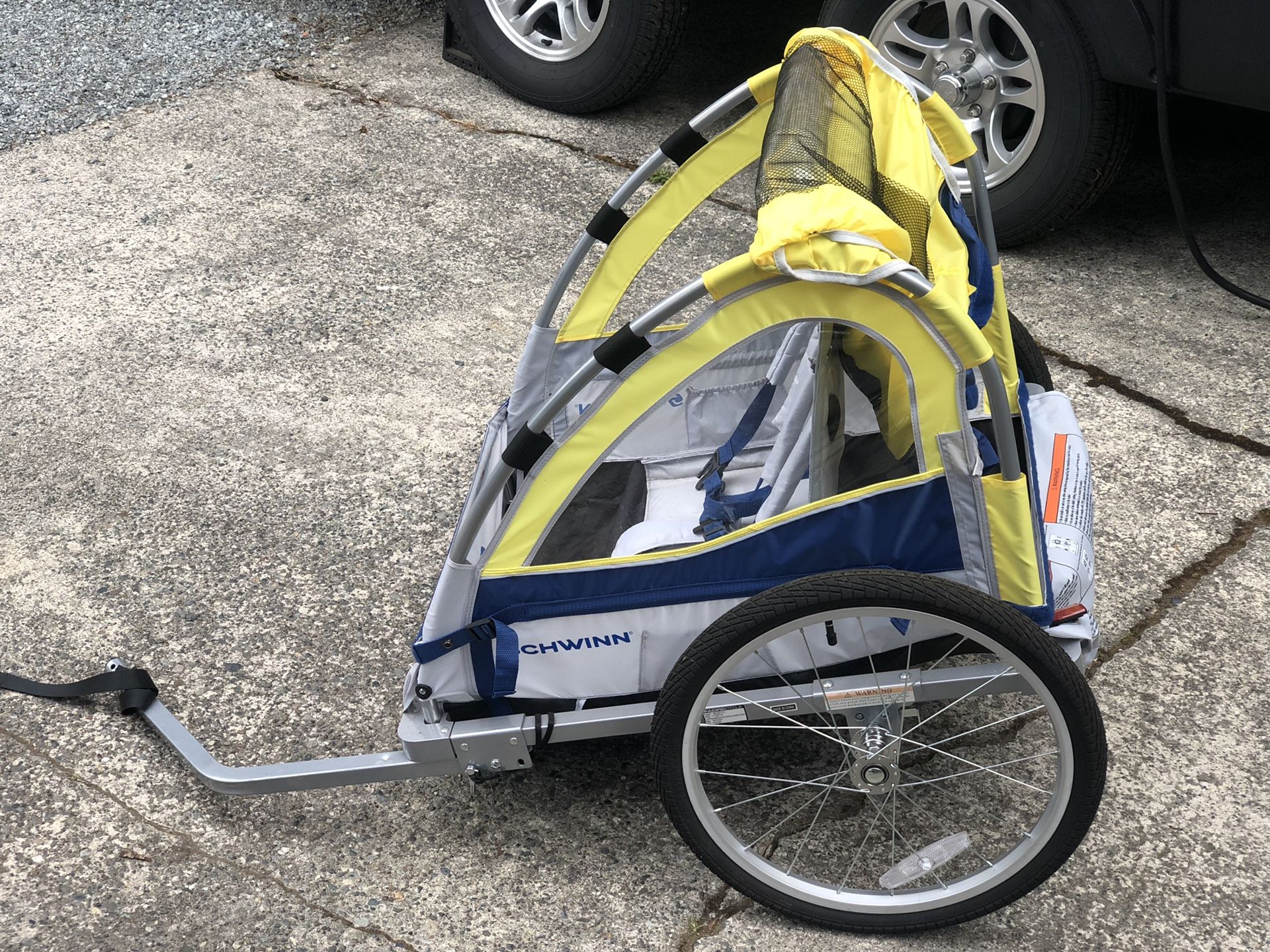 Schwinn 2 kid bike trailer