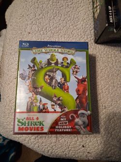Shrek The Whole Story Blue Ray NEW SEALED