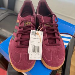 Brand New Gazelle Maroon 4.5Y/6W