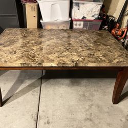 Dinning Set and Buffet Side Table With Wine holder