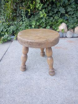 Small Wooden  Stool