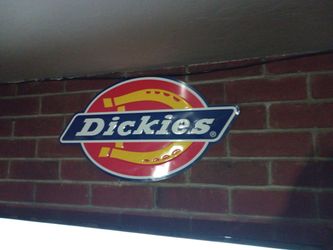 Dickies Embossed  Dealer Store  Sign