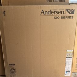 Andersen 100 Series 36in x 38in White Single Hung Insert Window