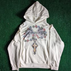 Crystal Cross Hoodie