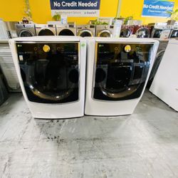 Jumbo Washer And Dryer Lg No Credit Needed