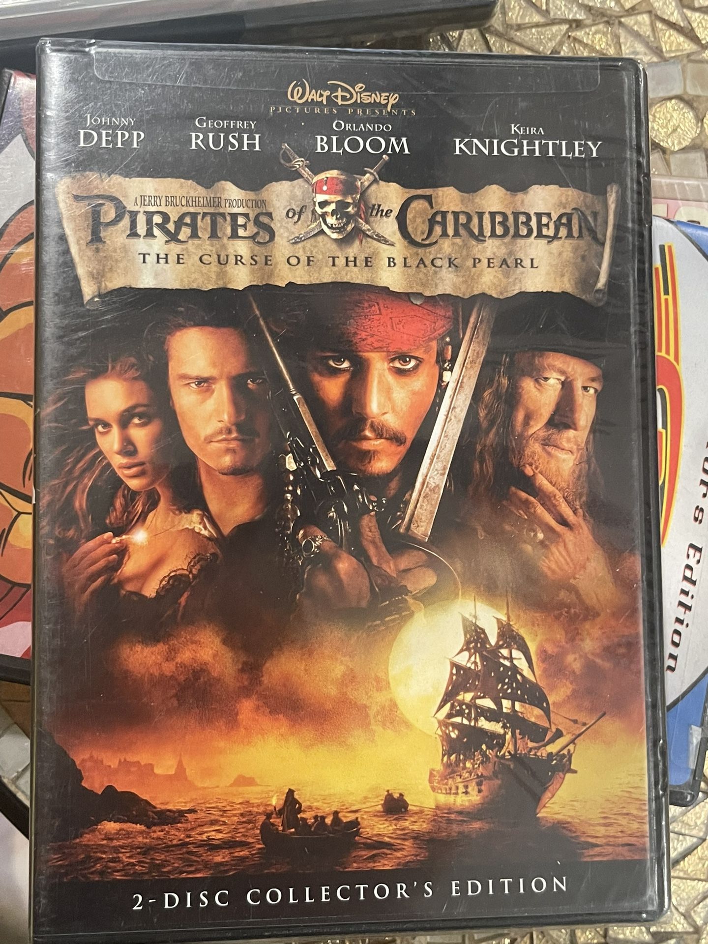 Pirates of the Caribbean The Curse of the Black Pearl Two Disk Collector Edition