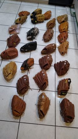 List 2 Wilson Softball/Baseball Gloves