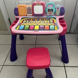 V Tech Explore & Write Desk.