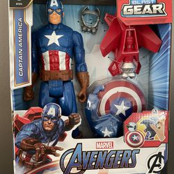 Brand New Captain America Toy Set $15