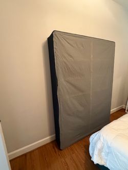 FREE full size box spring and metal frame
